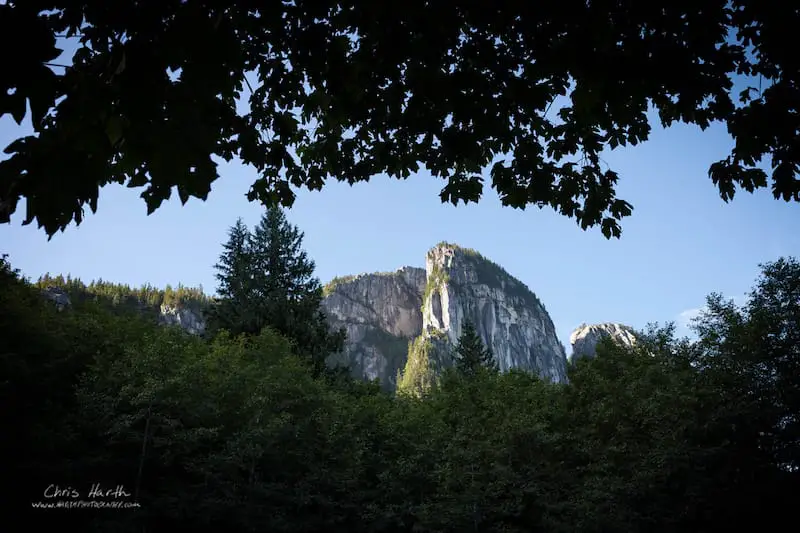 the squamish chief seen from the north side