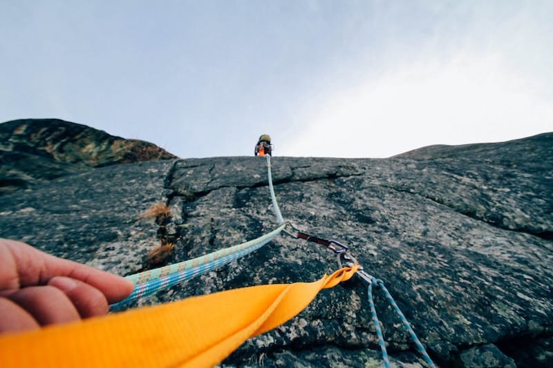 Aid Climbing