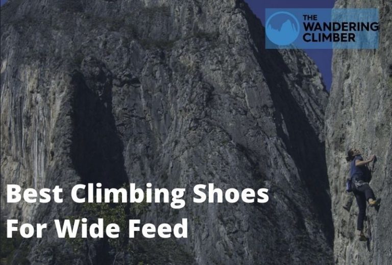 Best Climbing Shoes for Wide Feet [Big Fit Toe Box Options]