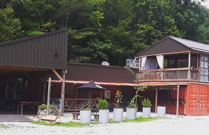 View of the cabin 
