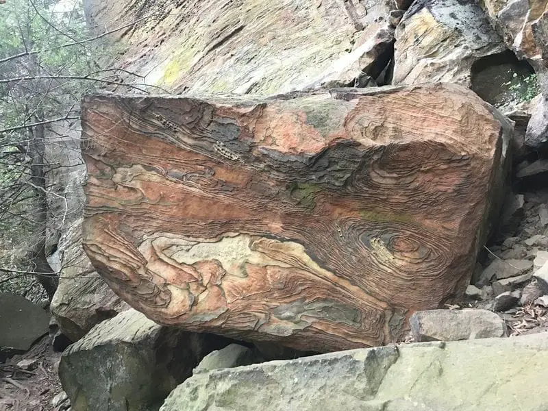 Bouldering rock 