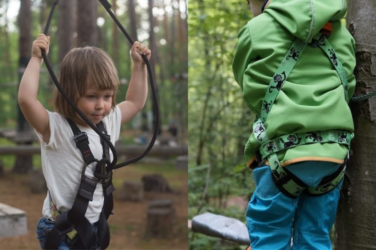 Kids Full Body Climbing Harness Vs Half Body (Regular)