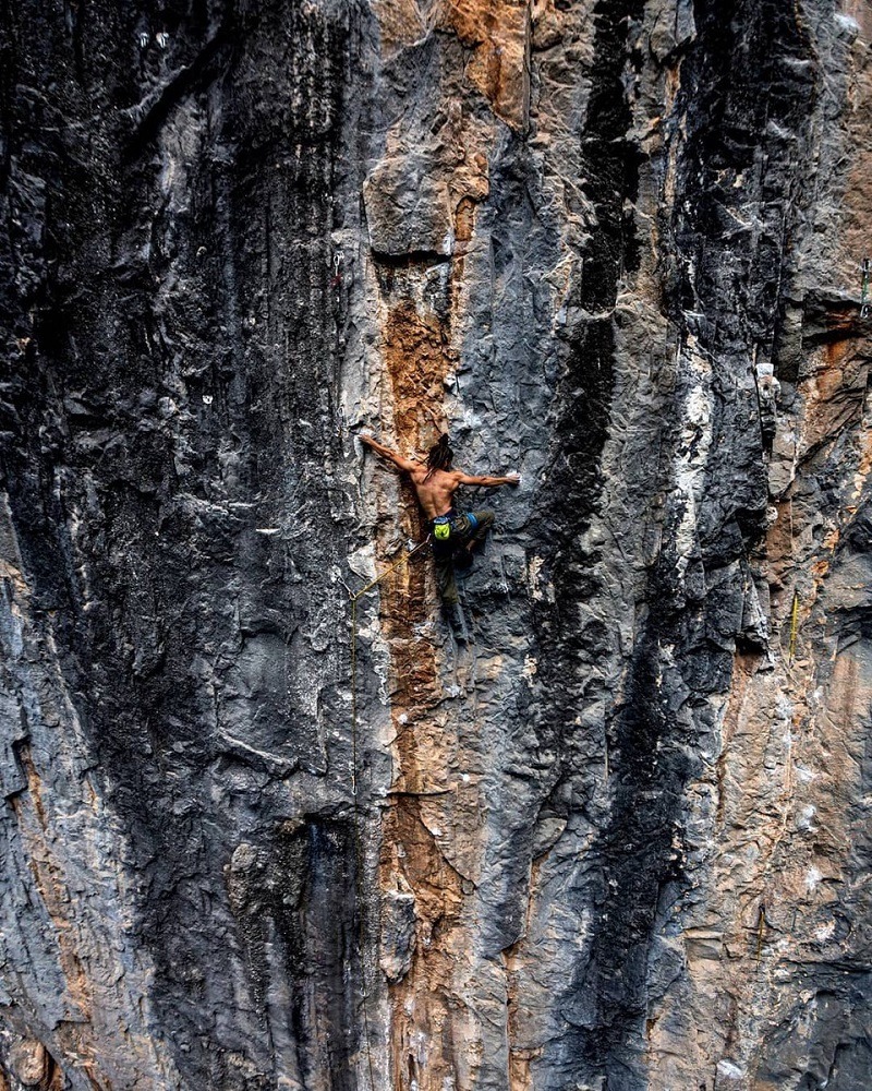 person climbing