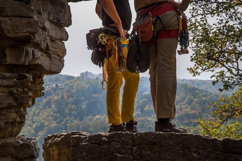 rock climbers