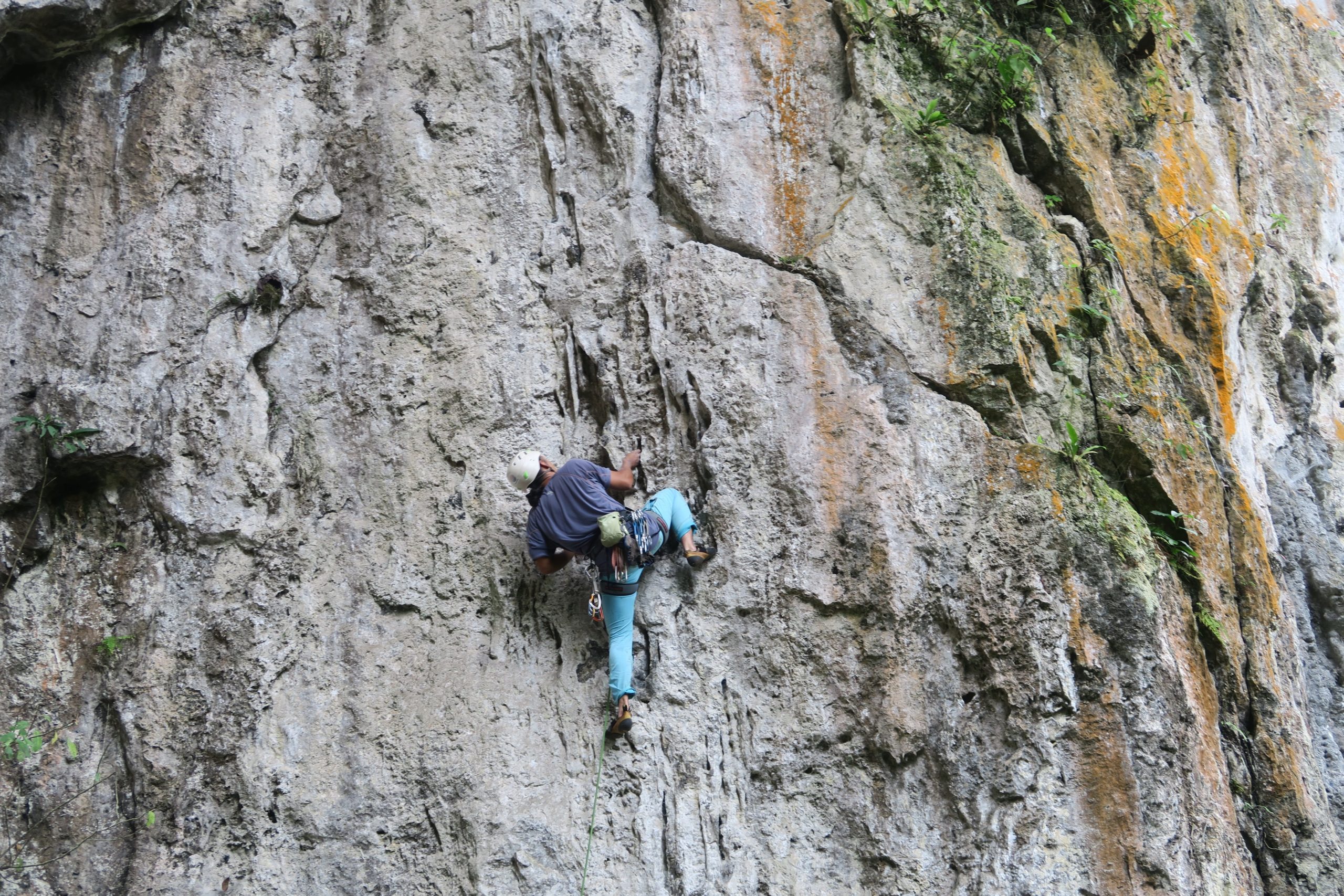 Man climbing