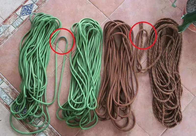Bi-Pattern Ropes vs Middle Marker Lines