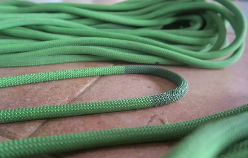 Make Your Own Mark on a climbing rope