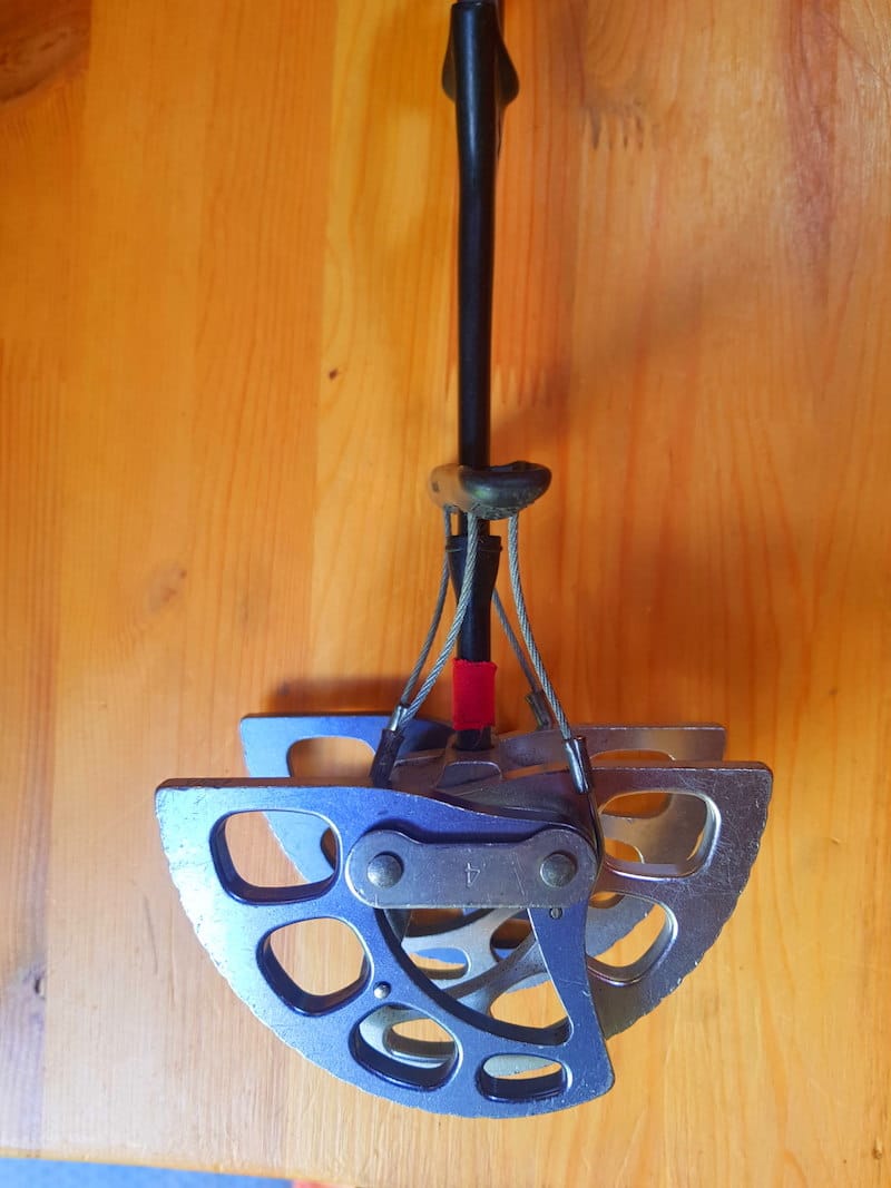 traditional climbing gear