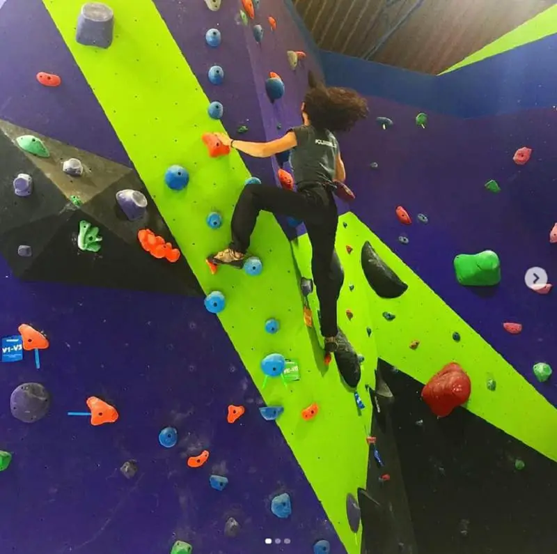 Indoor Rock Climbing 